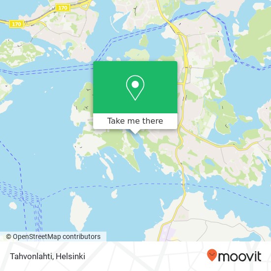 Tahvonlahti map