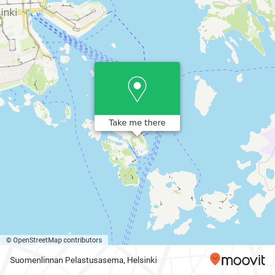 Suomenlinnan Pelastusasema map
