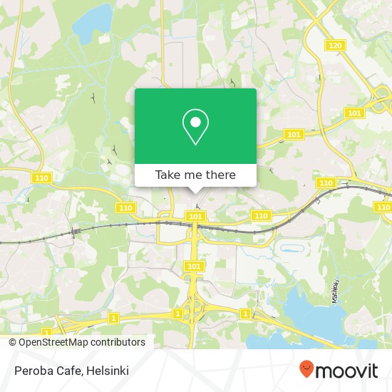 Peroba Cafe map