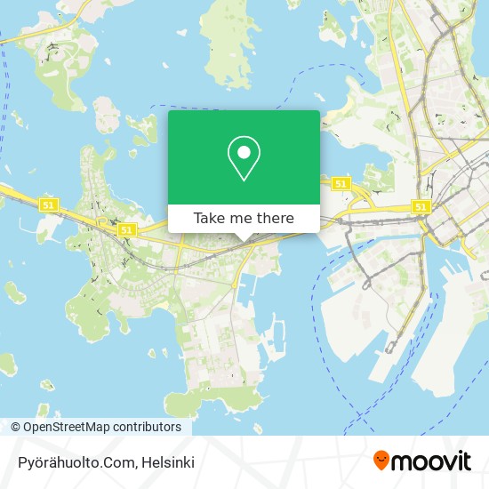 Pyörähuolto.Com map