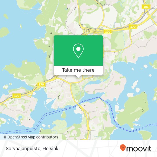 Sorvaajanpuisto map