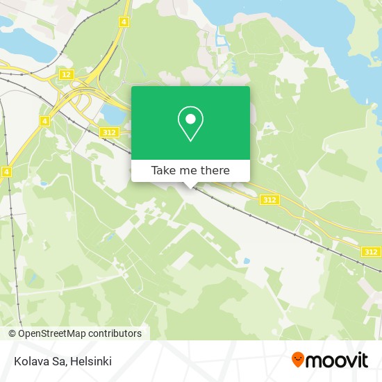 Kolava Sa map