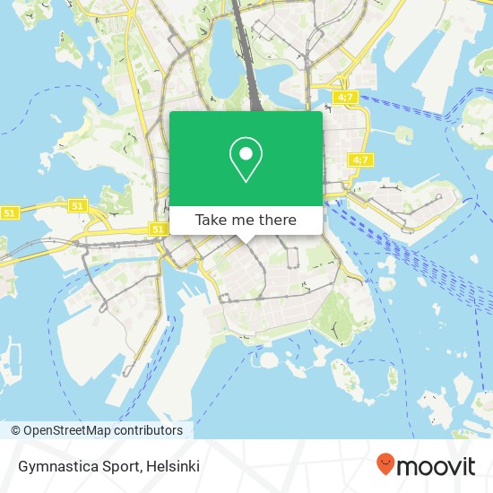 Gymnastica Sport map