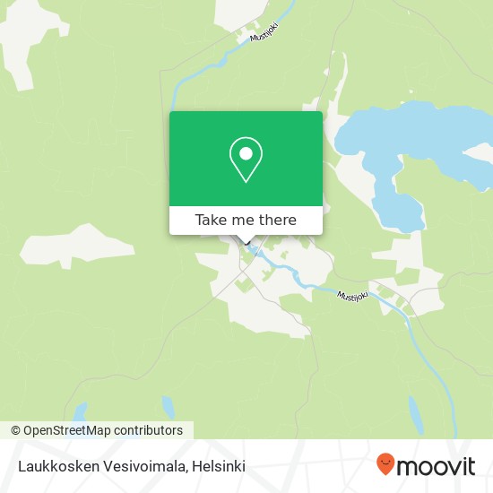 Laukkosken Vesivoimala map