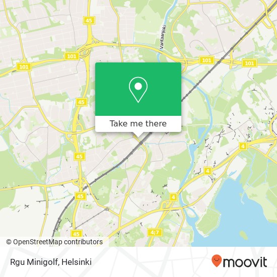 Rgu Minigolf map