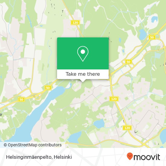 Helsinginmäenpelto map