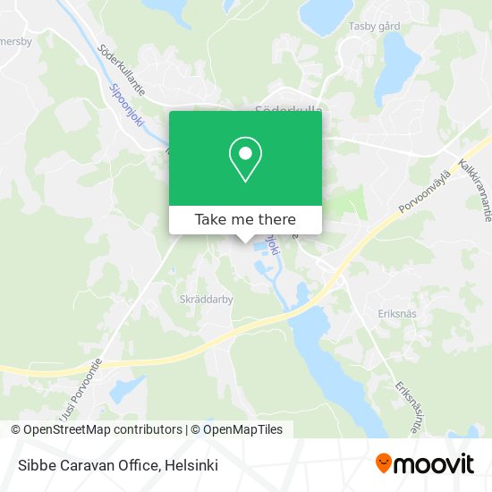 Sibbe Caravan Office map