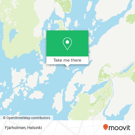 Fjärholmen map