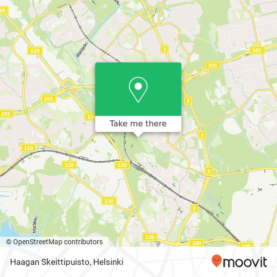 Haagan Skeittipuisto map