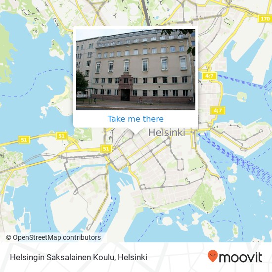 Helsingin Saksalainen Koulu map