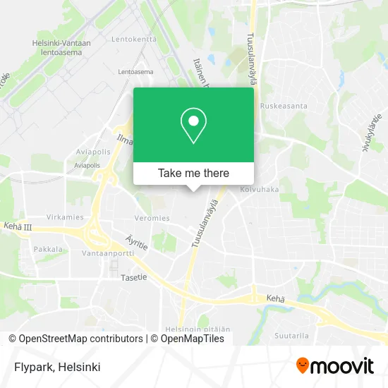 Flypark map