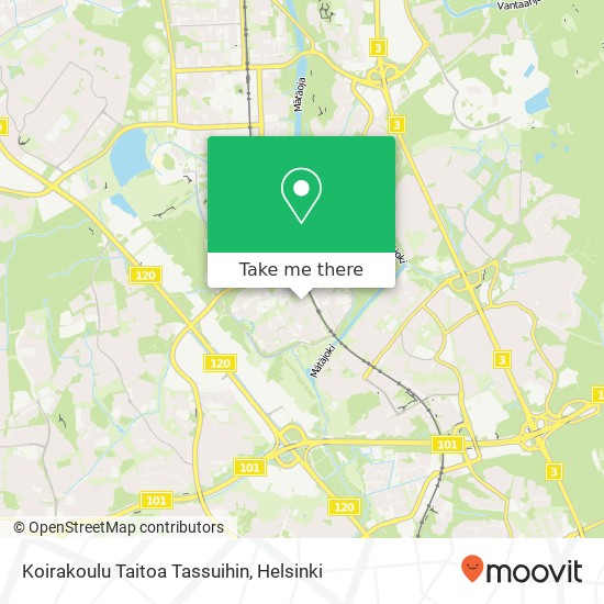 Koirakoulu Taitoa Tassuihin map