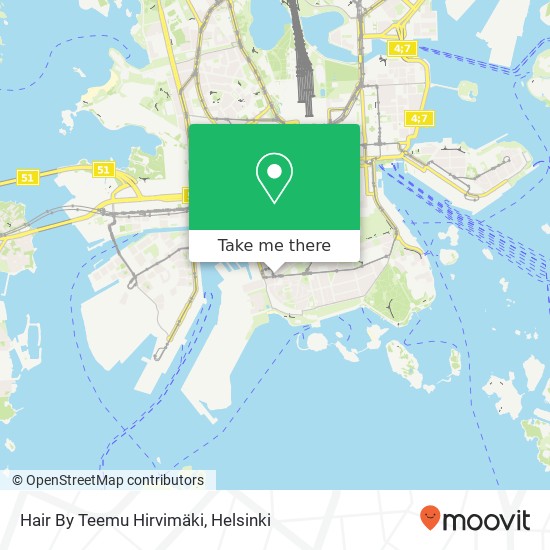 Hair By Teemu Hirvimäki map