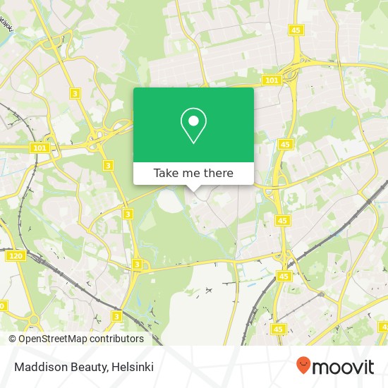 Maddison Beauty map