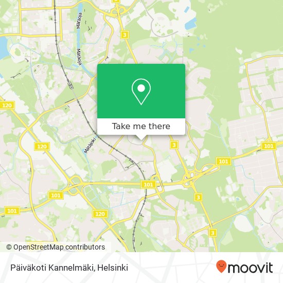 Päiväkoti Kannelmäki map