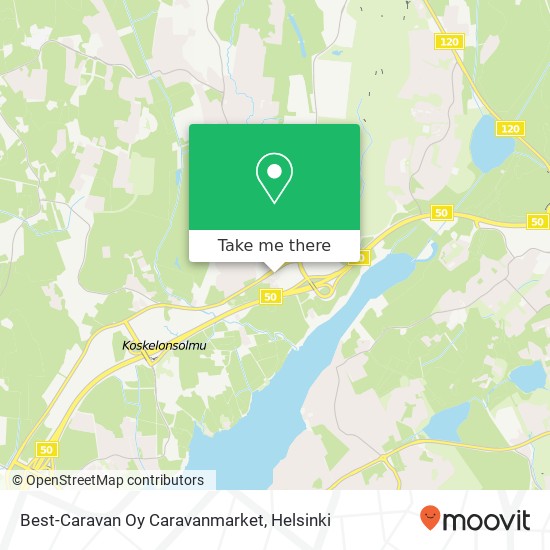 Best-Caravan Oy Caravanmarket map