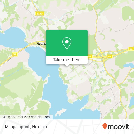 Maapaloposti map