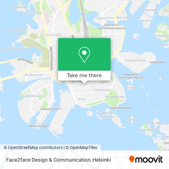 Face2face Design & Communication map
