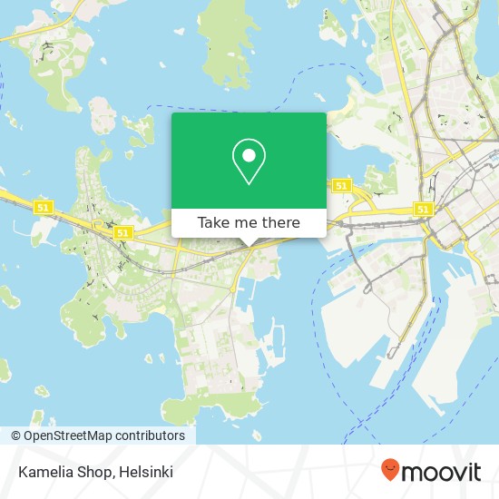 Kamelia Shop map