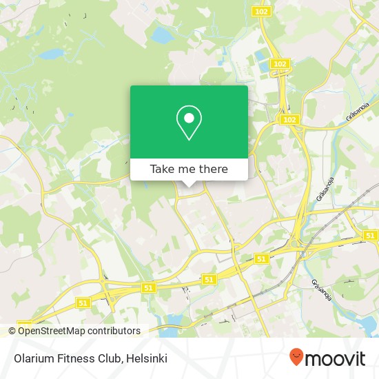 Olarium Fitness Club map