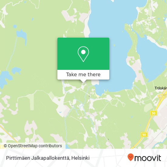 Pirttimäen Jalkapallokenttä map