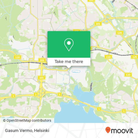 Gasum Vermo map