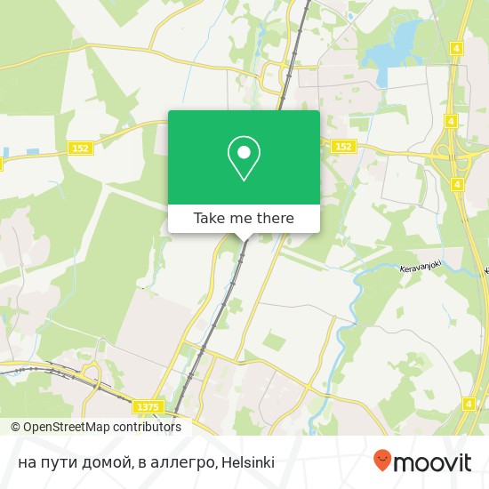 на пути домой, в аллегро map