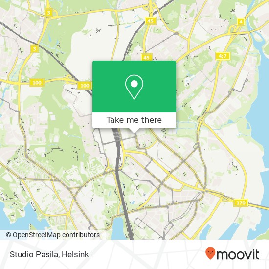 Studio Pasila map