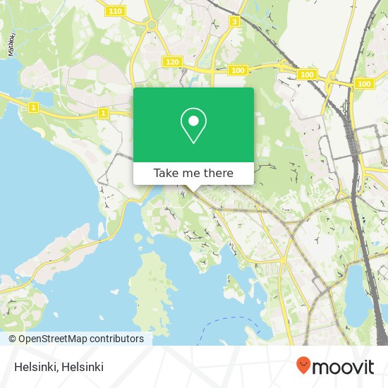 Helsinki map