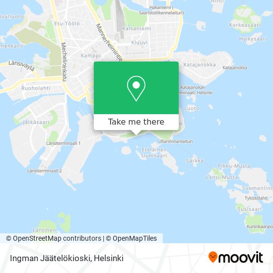 Ingman Jäätelökioski map