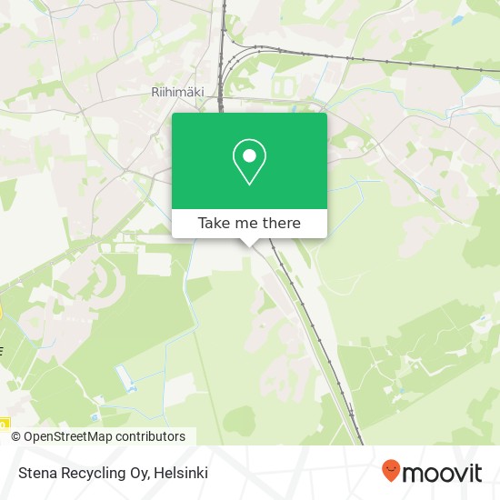 Stena Recycling Oy map