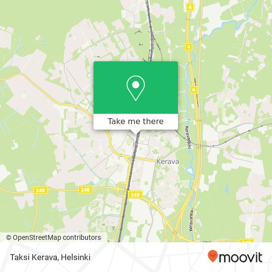 Taksi Kerava map