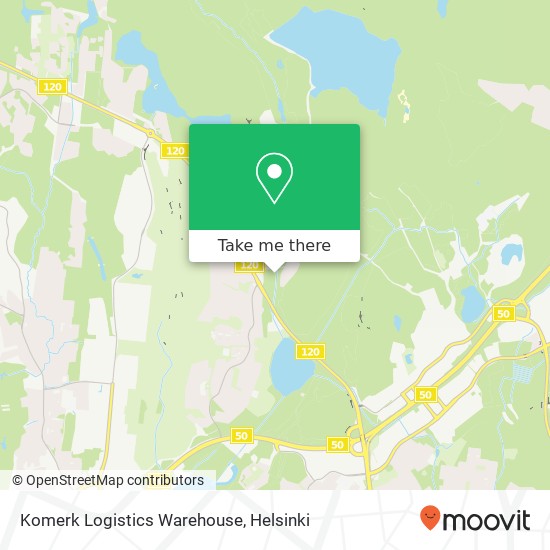 Komerk Logistics Warehouse map