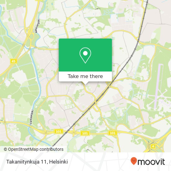 Takaniitynkuja 11 map