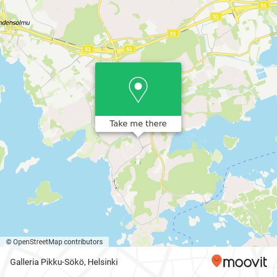 Galleria Pikku-Sökö map