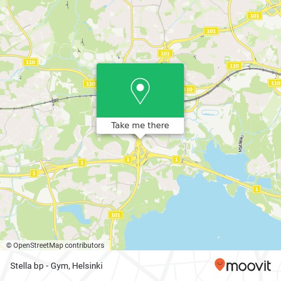 Stella bp - Gym map