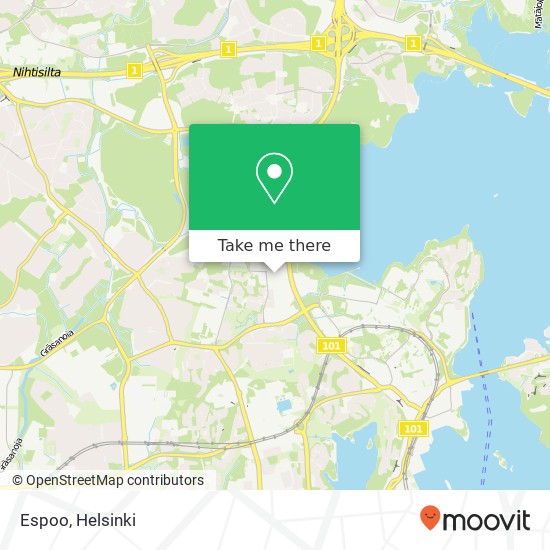 Espoo map