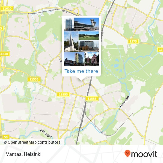 Vantaa map