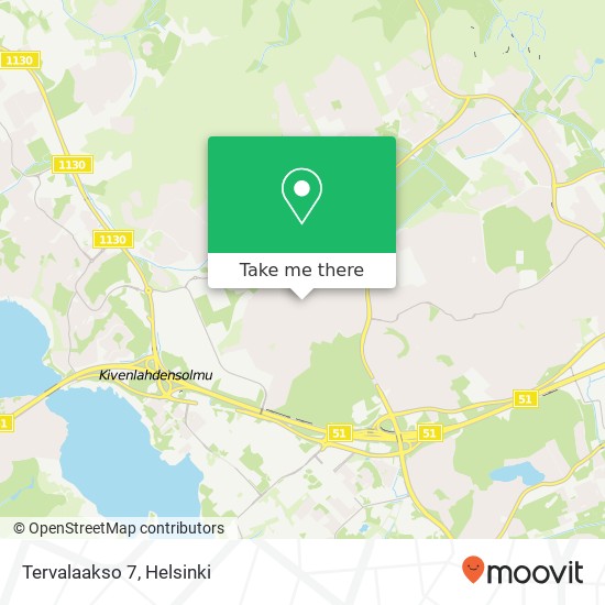 Tervalaakso 7 map