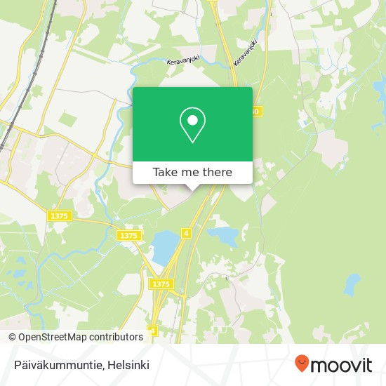 Päiväkummuntie map