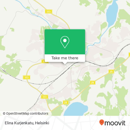 Elina Kurjenkatu map