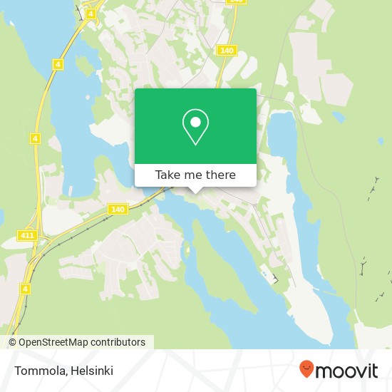 Tommola map