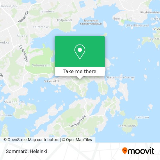 Sommarö map