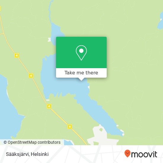 Sääksjärvi map