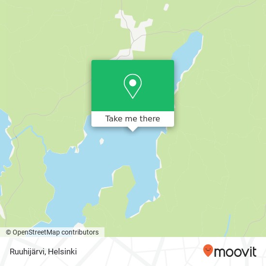 Ruuhijärvi map