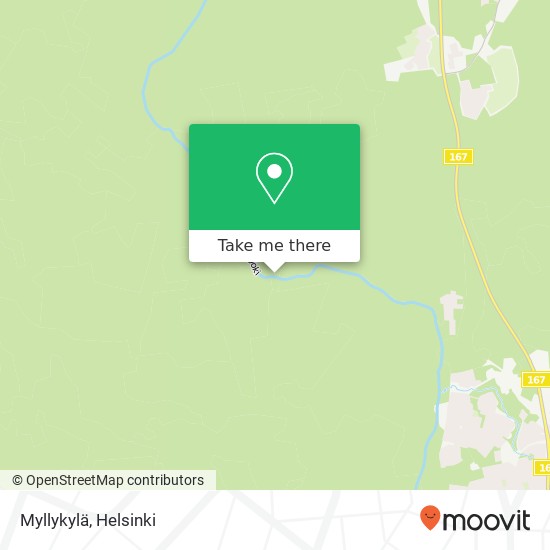 Myllykylä map