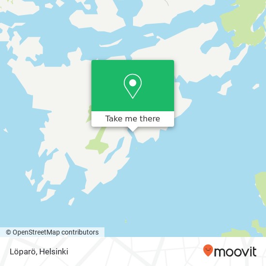 Löparö map