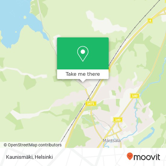 Kaunismäki map