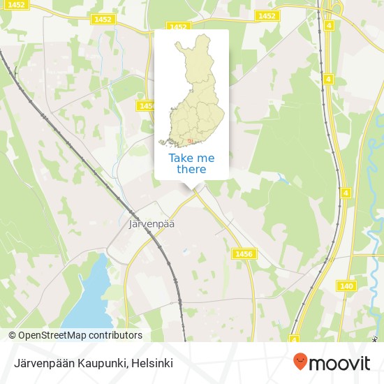 Järvenpään Kaupunki map