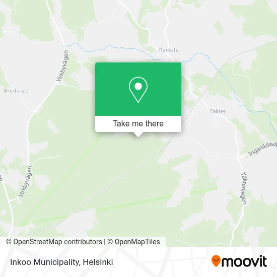 Inkoo Municipality map